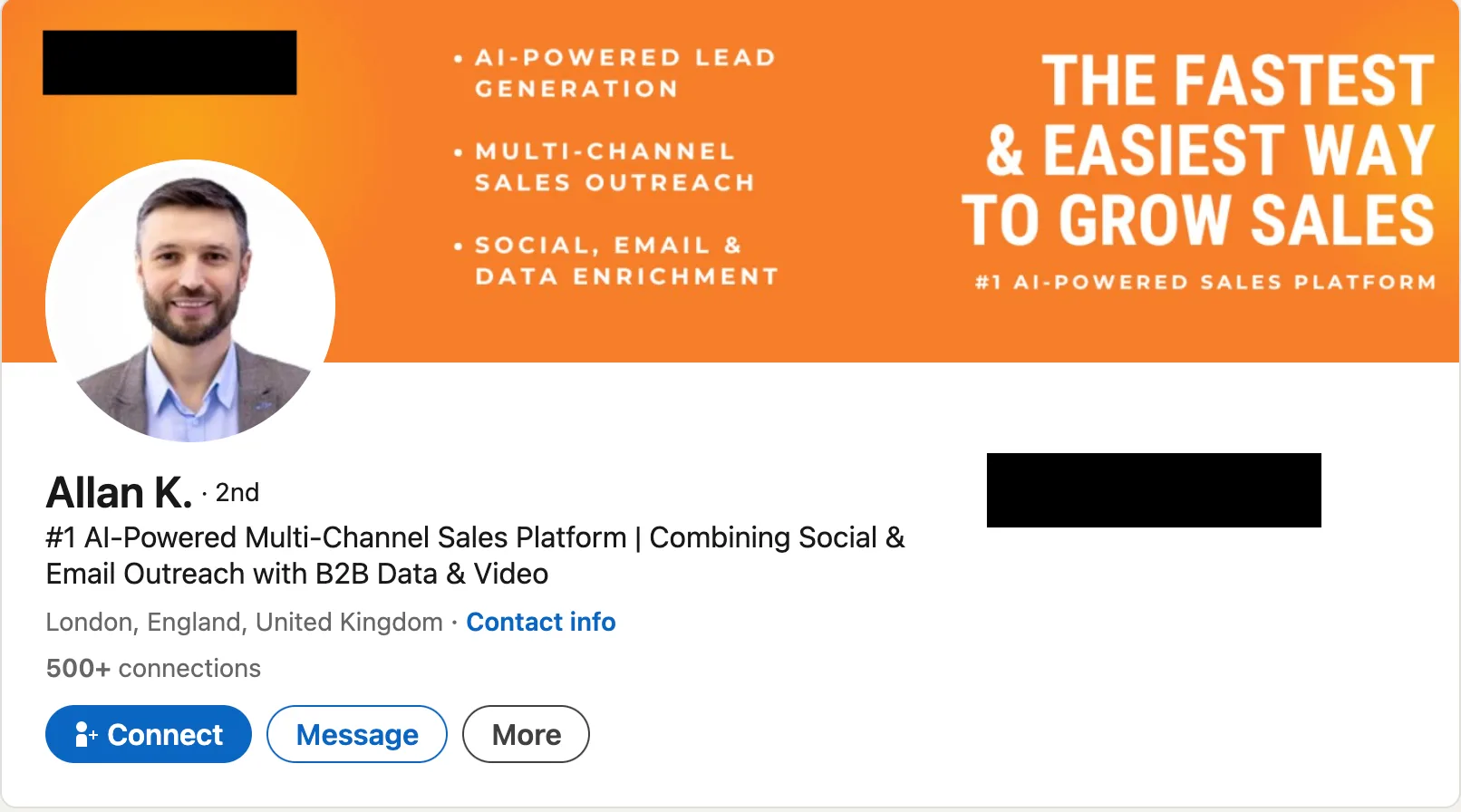 Sample client profile 1